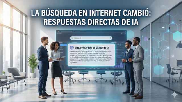La búsqueda con IA ofrece respuestas directas
