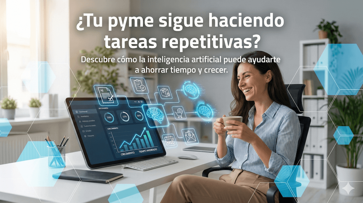 PYME adoptando inteligencia artificial para optimizar procesos