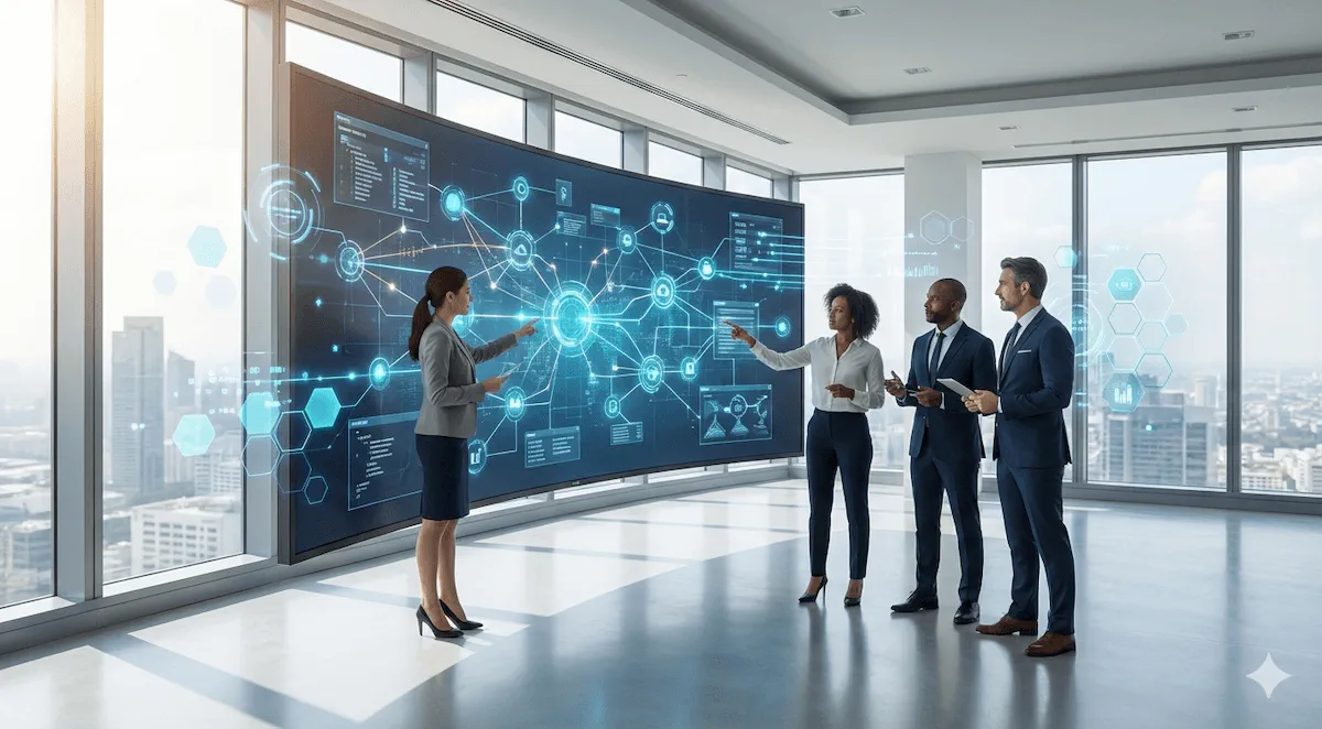 Equipo analizando claridad de contenido para IA
